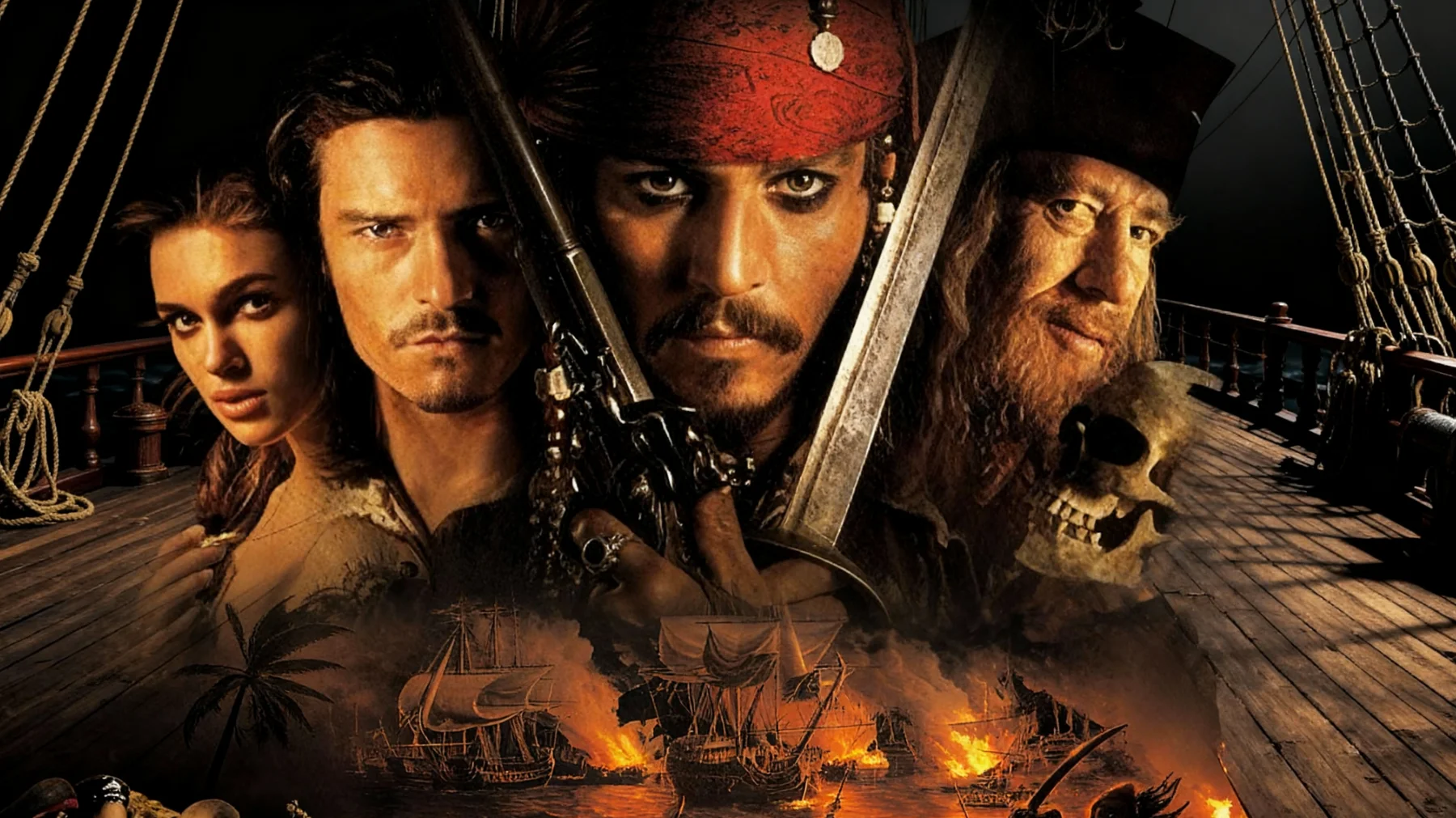 La Maledizione della Prima Luna Depp Pirati"